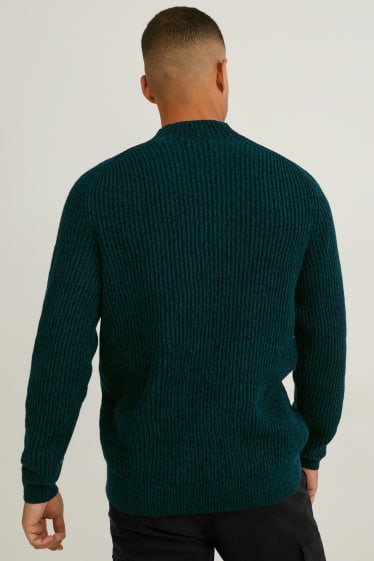 Uomo - Maglione - verde scuro