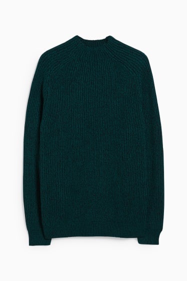 Hommes - Pull - vert foncé