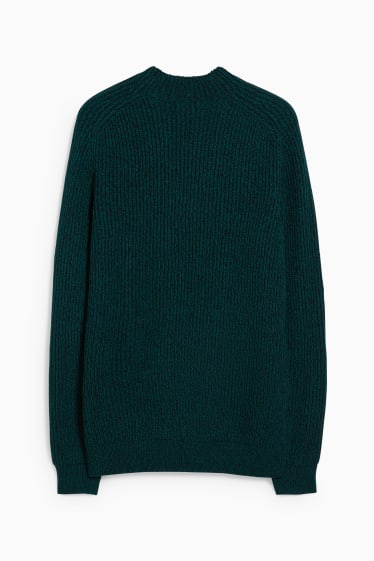 Hommes - Pull - vert foncé