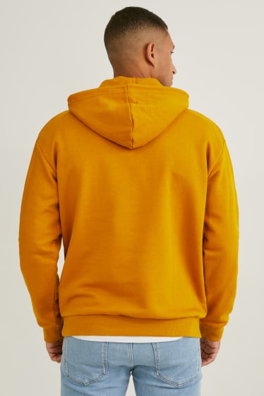 Hommes - Sweat à capuche - havane