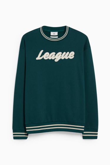 Men - Sweatshirt - dark green