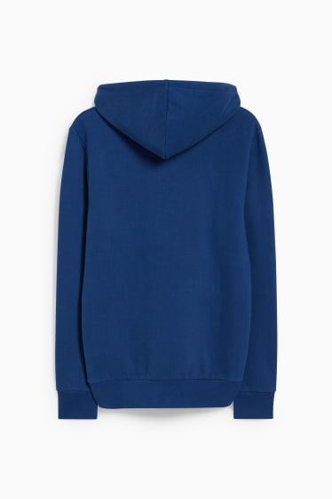 Heren - Hoodie - blauw