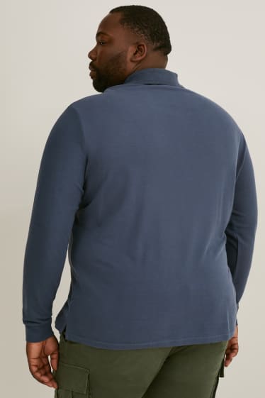 Heren - Poloshirt - donkerblauw