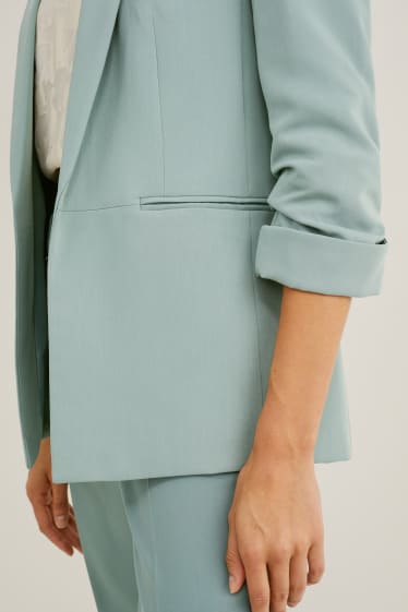 Women - Blazer - relaxed fit - mint green