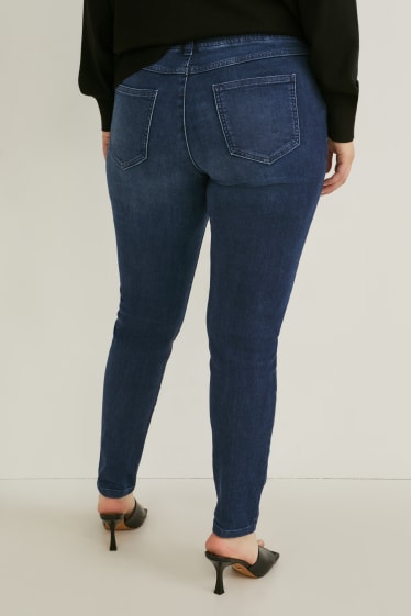 Dámské - Relaxed jeans - mid waist - džíny - světle modré