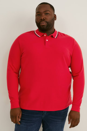 Men - Polo shirt - red