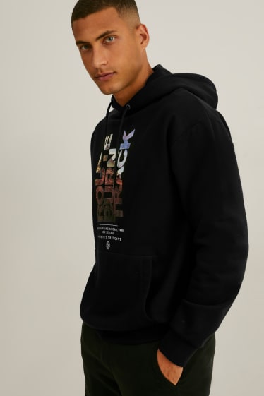 Herren - Hoodie - schwarz