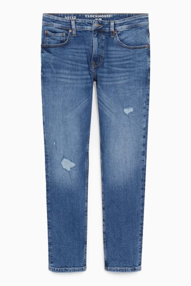 Men - CLOCKHOUSE - skinny jeans - LYCRA® - blue denim