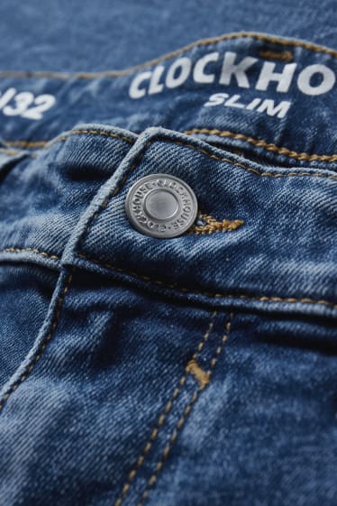 Men - CLOCKHOUSE - skinny jeans - LYCRA® - blue denim