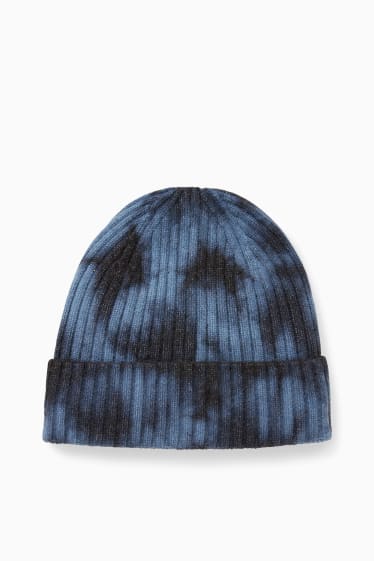 Nen - Gorra de punt - blau / blau fosc