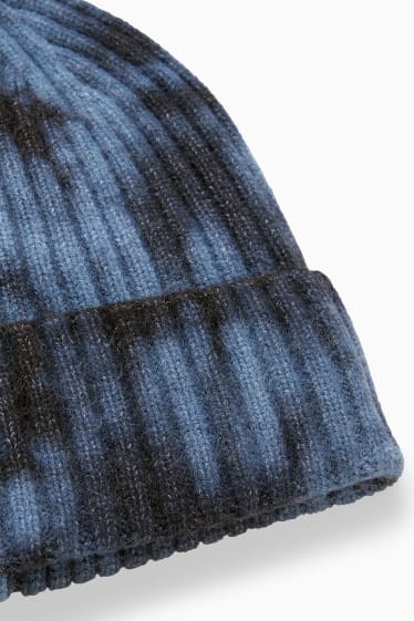 Nen - Gorra de punt - blau / blau fosc