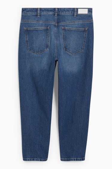 Teens & young adults - CLOCKHOUSE - mom jeans - high waist  - blue denim