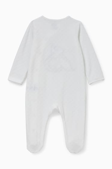 Unisex - Dumbo - Baby-Schlafanzug - weiß