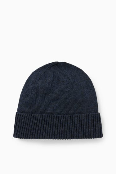 Men - Hat - dark blue