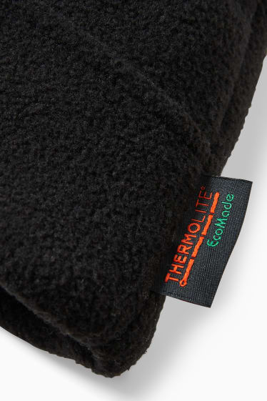 Men - Fleece hat - THERMOLITE® - black