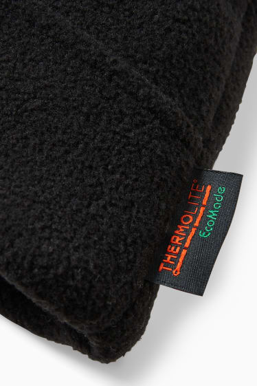 Herren - Fleece-Mütze - THERMOLITE® - schwarz