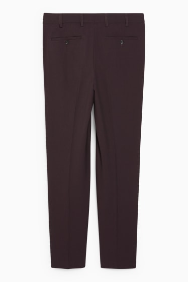 Herren - Baukasten-Hose - Regular Fit - Flex - LYCRA® - bordeaux