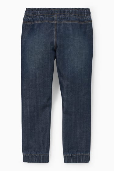 Niños: niños - Slim jeans - vaqueros térmicos - vaqueros - azul oscuro
