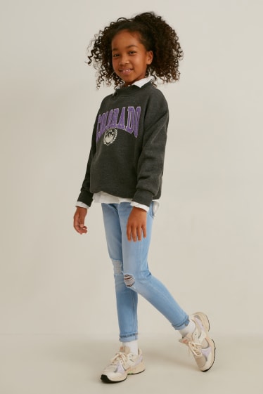 Bambini - Skinny jeans - jeans azzurro