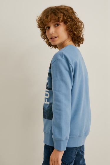 Kinderen: jongens - Sweatshirt - lichtblauw