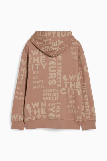 Kinderen: jongens - Hoodie - bruin