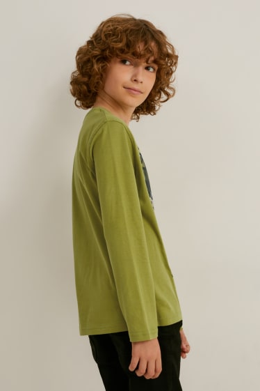 Niños - Camiseta de manga larga - verde