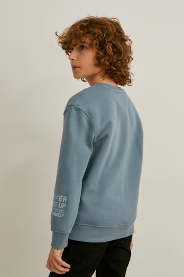 Kinderen - Sweatshirt - turquoise
