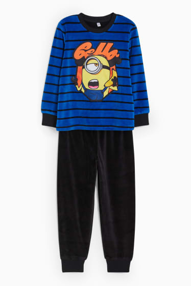 Kinderen - Minions - pyjama - 2-delig - donkerblauw