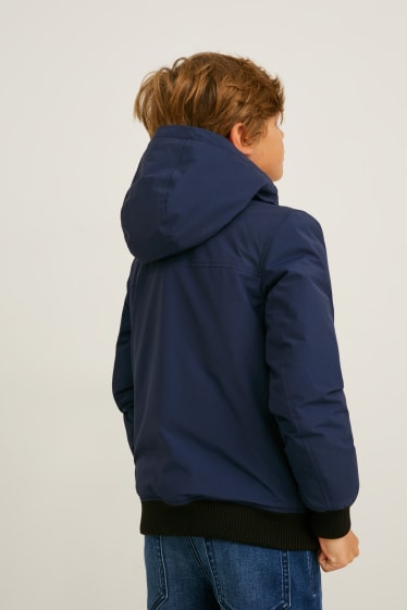 Children - Jacket with hood - dark blue