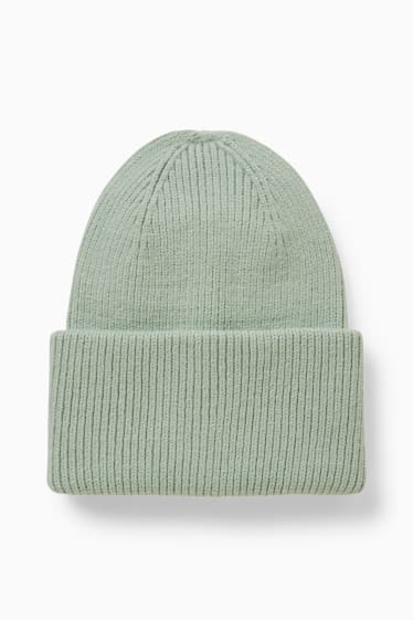 Mujer - CLOCKHOUSE - gorro de punto  - verde menta