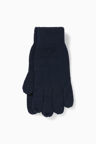 Men - Gloves - dark blue