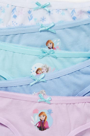 Bambine - Confezione da 7 - Frozen - slip - azzurro