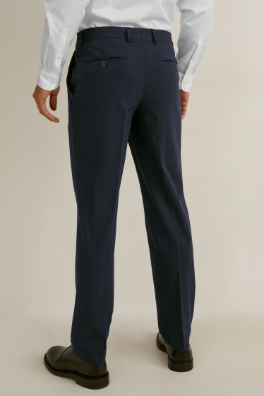 Home - Pantalons combinables - regular fit - LYCRA® - Mix & Match - blau fosc