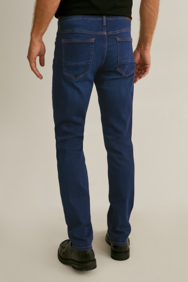 Heren - Slim jeans - jeansdonkerblauw