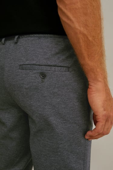 Home - Pantalons combinables - slim fit - Flex - LYCRA® - gris fosc