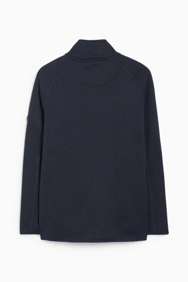 Men - Cardigan - dark blue