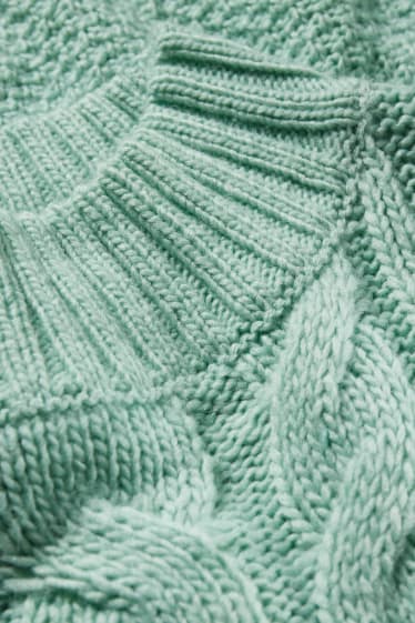 Kobiety - Sweter  - miętowa zieleń