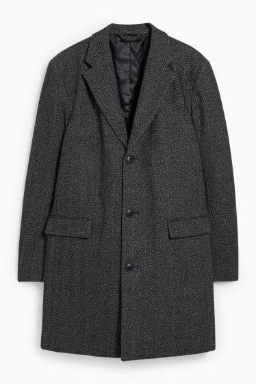 Uomo - Cappotto - grigio melange