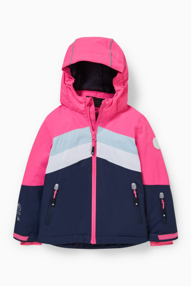 Kinderen - Ski-jas met capuchon  - donkerblauw
