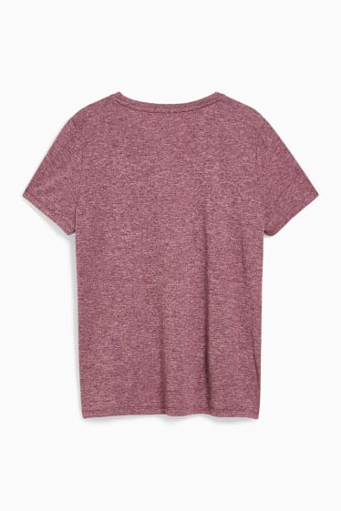 Damen - Funktions-Shirt - Fitness - bordeaux