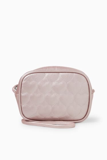 Enfants filles - Sac à bandoulière - synthétique - brillant - rose