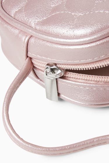 Enfants filles - Sac à bandoulière - synthétique - brillant - rose