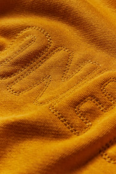 Hommes - Sweat à capuche - havane