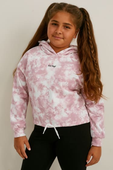 Children - Extended sizes - multipack of 2 - hoodie - white / rose