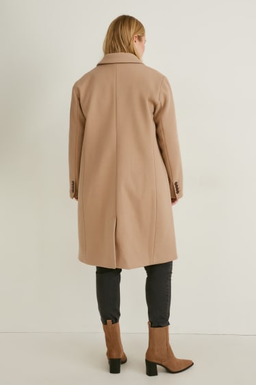 Women - Coat  - beige