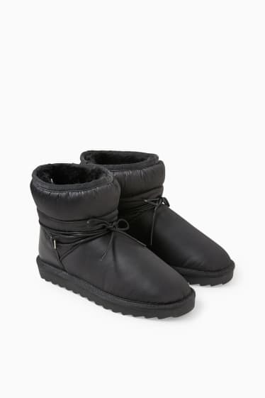 Damen - Boots - schwarz