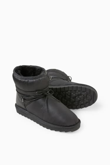 Damen - Boots - schwarz