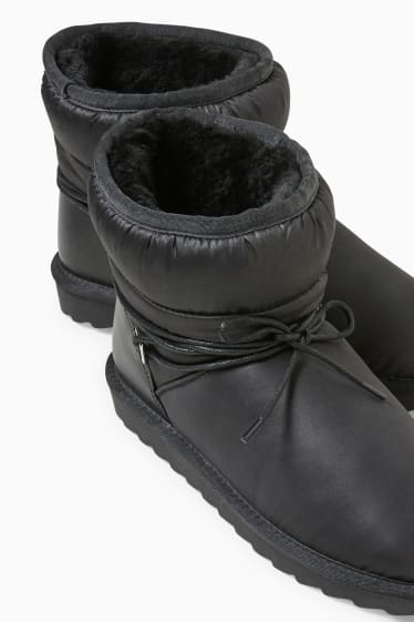 Damen - Boots - schwarz