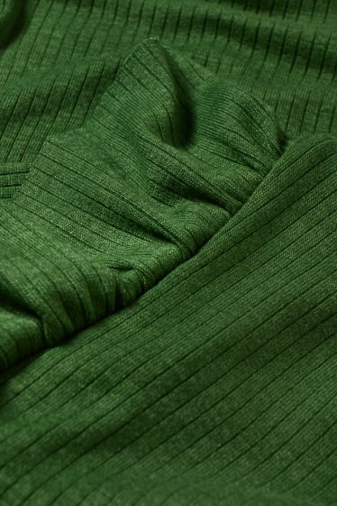 Dona - CLOCKHOUSE - samarreta de màniga llarga - verd fosc
