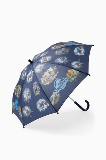 Children - Jurassic World - umbrella - dark blue